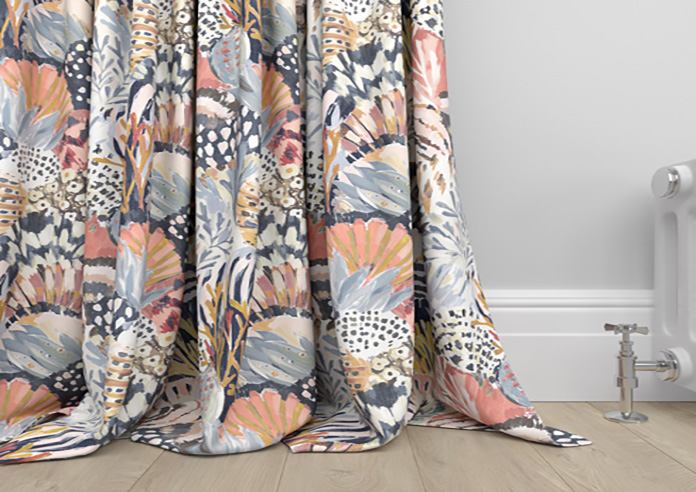 Maggie, Coral - Made to Measure Curtains - Image 6